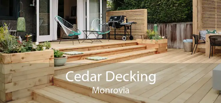 Cedar Decking Monrovia