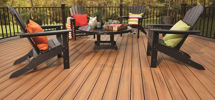 Black TREX Decking in Monrovia, CA