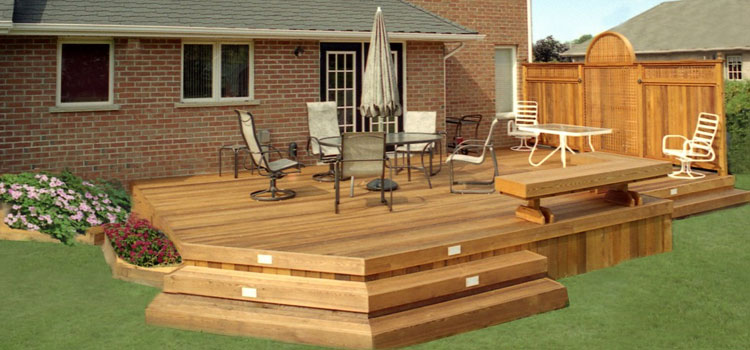 Cedar Composite Decking in Monrovia, CA