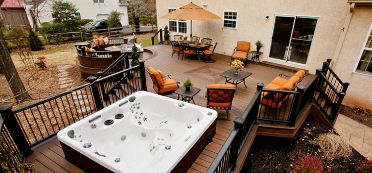 Creative Custom Decks Design in Monrovia, CA