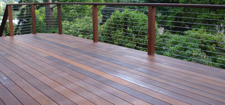 Installing IPE Decking in Monrovia, CA